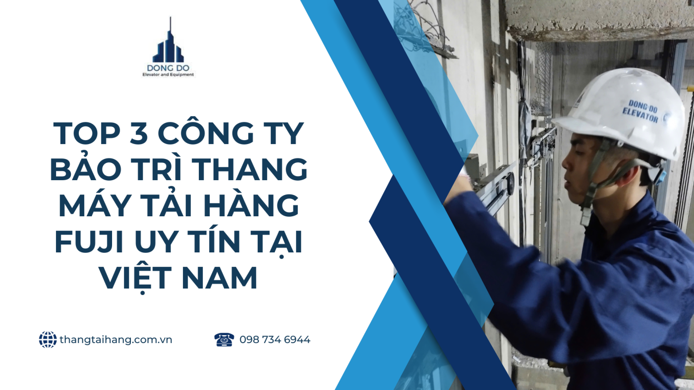 bảo trì thang máy tải hàng