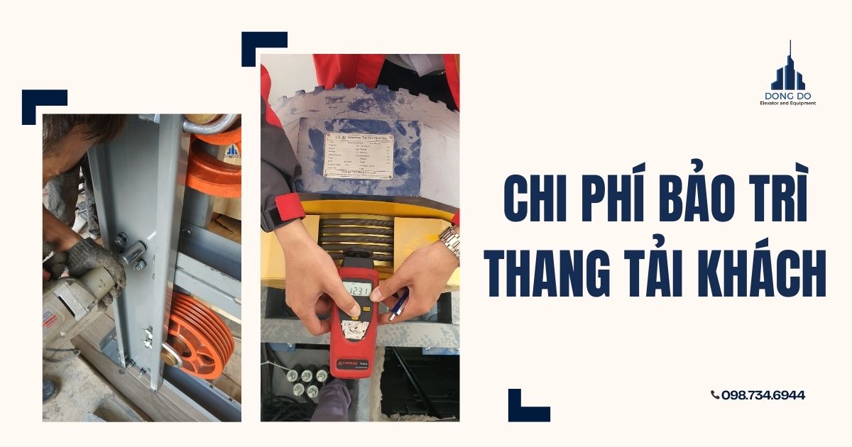 Chi phí bảo trì thang tải khách thường là bao nhiêu