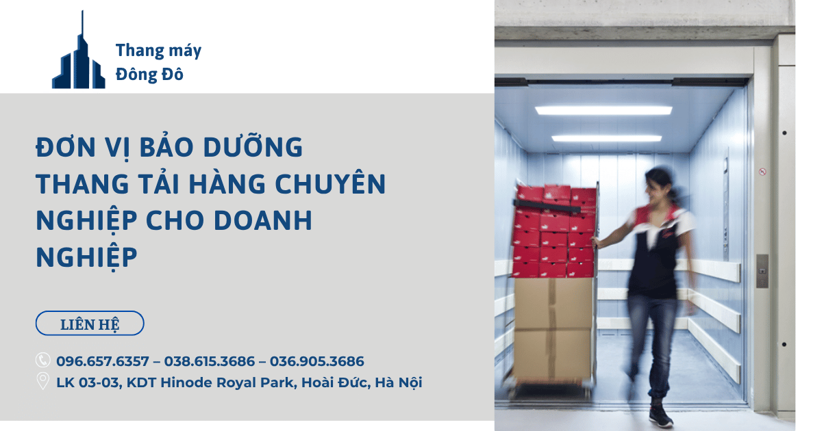 Đơn vị bảo dưỡng thang tải hàng chuyên nghiệp cho doanh nghiệp