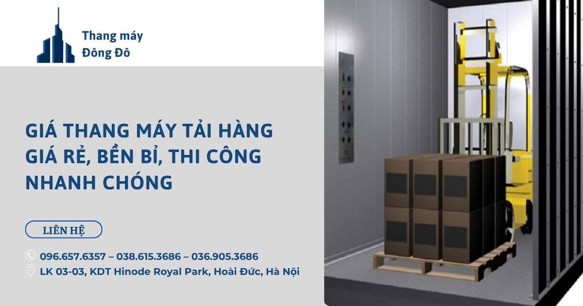 Gía thang máy vận tải