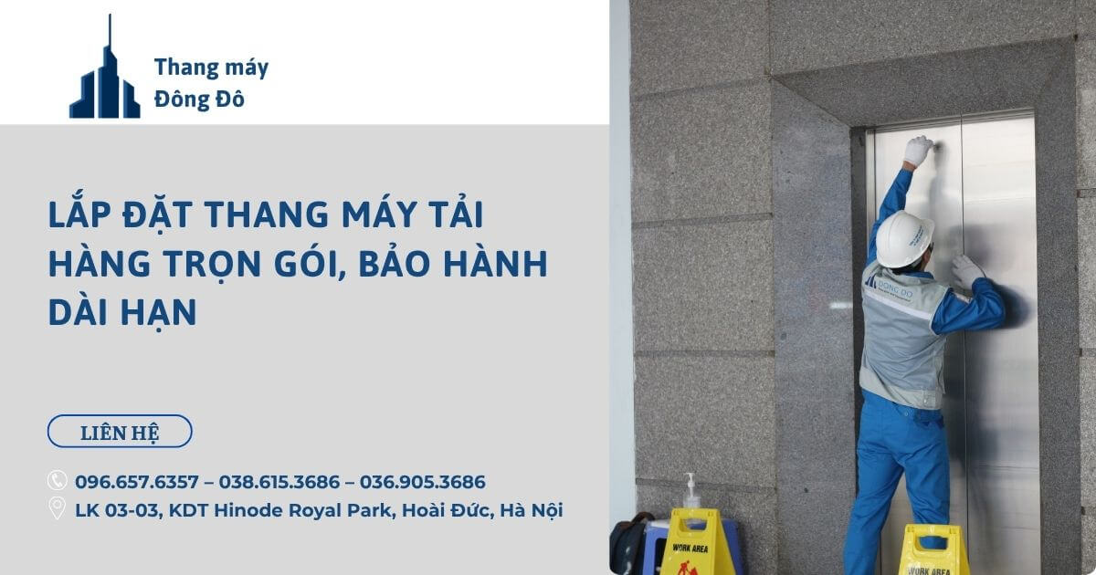 Lắp đặt thang máy tải hàng