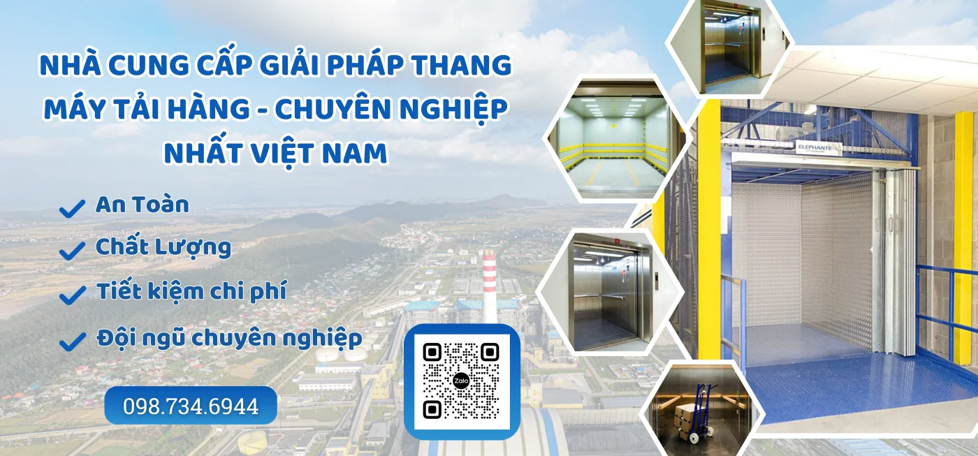 Báo Giá Thang Máy Tải Hàng 6000kg Tại ninh bình
