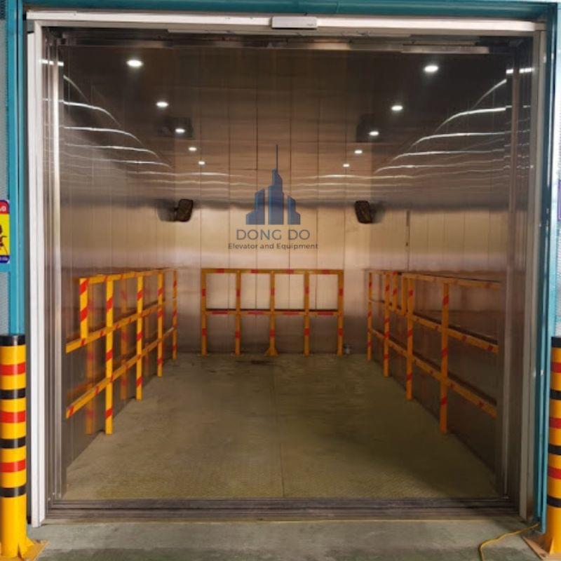 thang máy tải hàng 8000kg