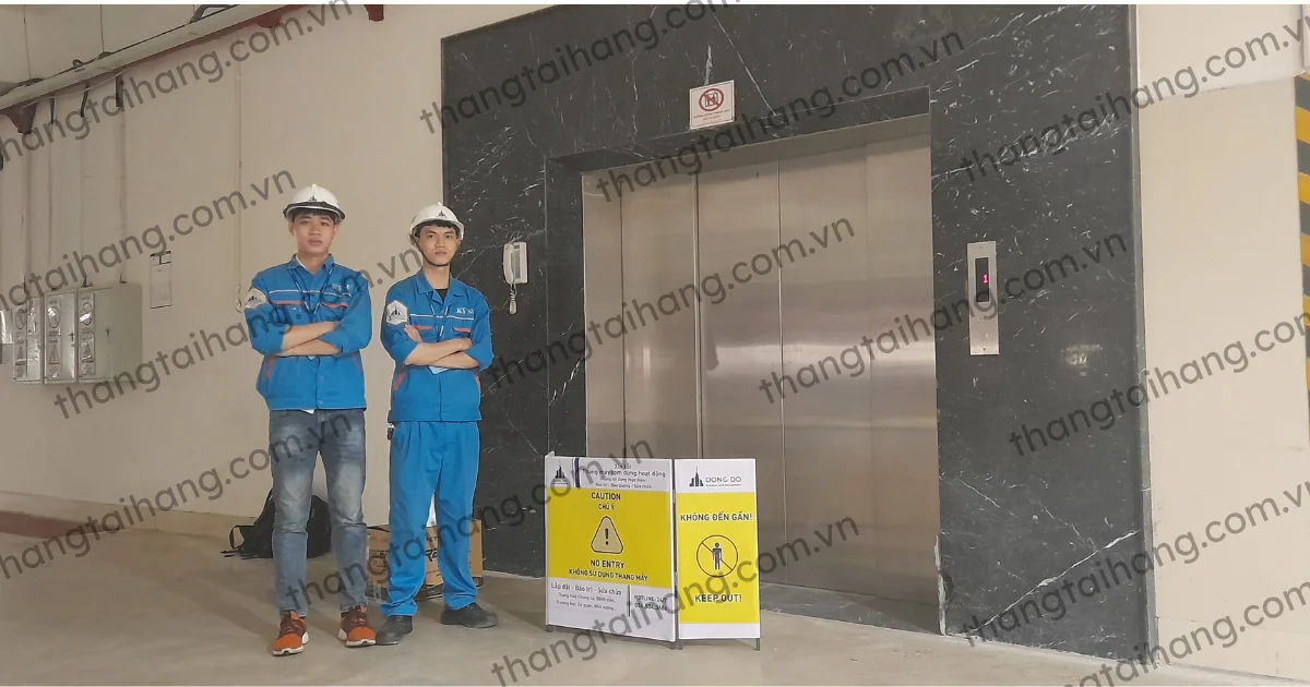 Những Hạng Mục Quan Trọng Khi Bảo Trì Thang Tải Hàng 5 Tấn